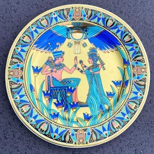 💙 👑Vintage Egyptian Plate 👑💙